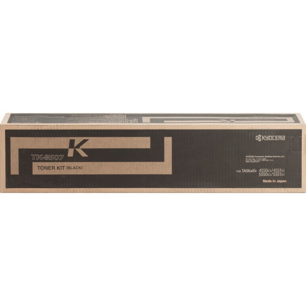 Kyocera Kyocera Black Toner Cartridge, 30,000 Yield TK-8507K